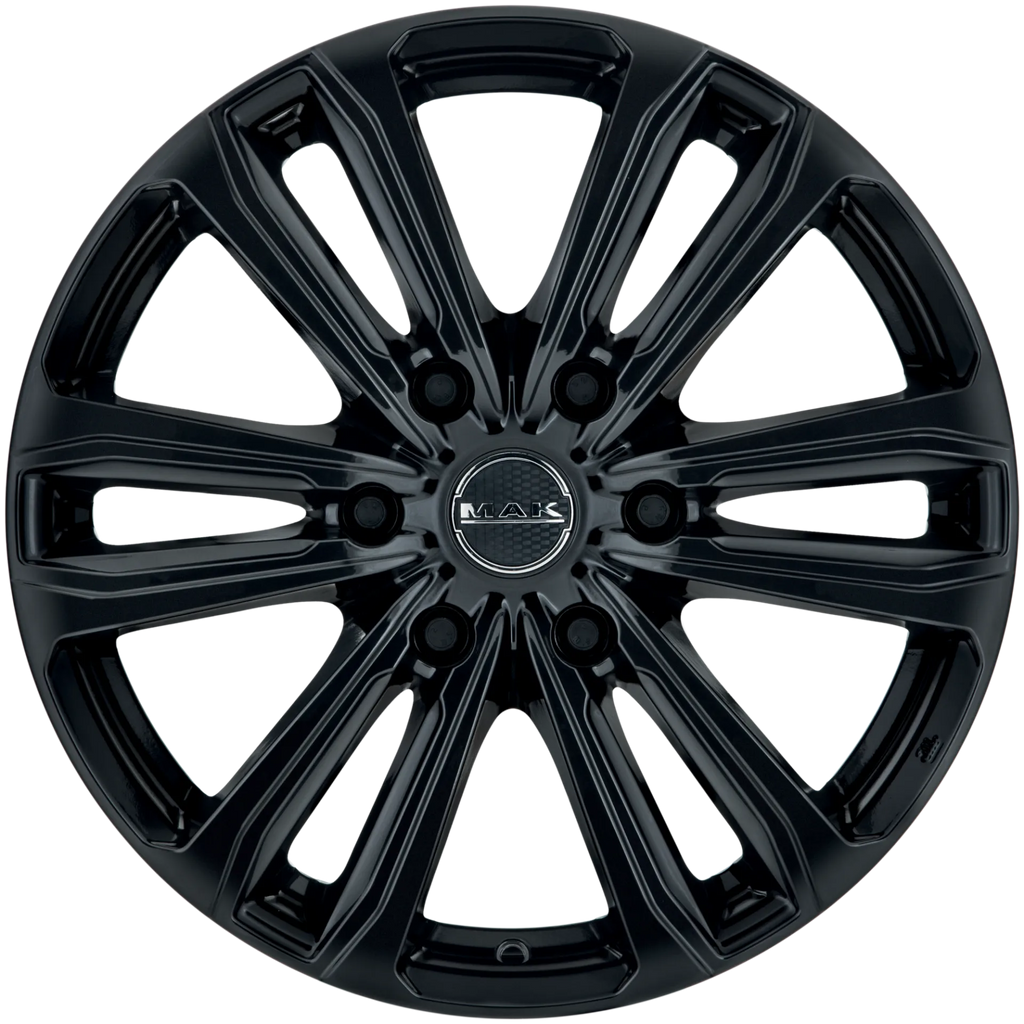 Jante MAK SAFARI 6 - GLOSS BLACK 7.5x17 6X114.3 ET 45 CB 66.1