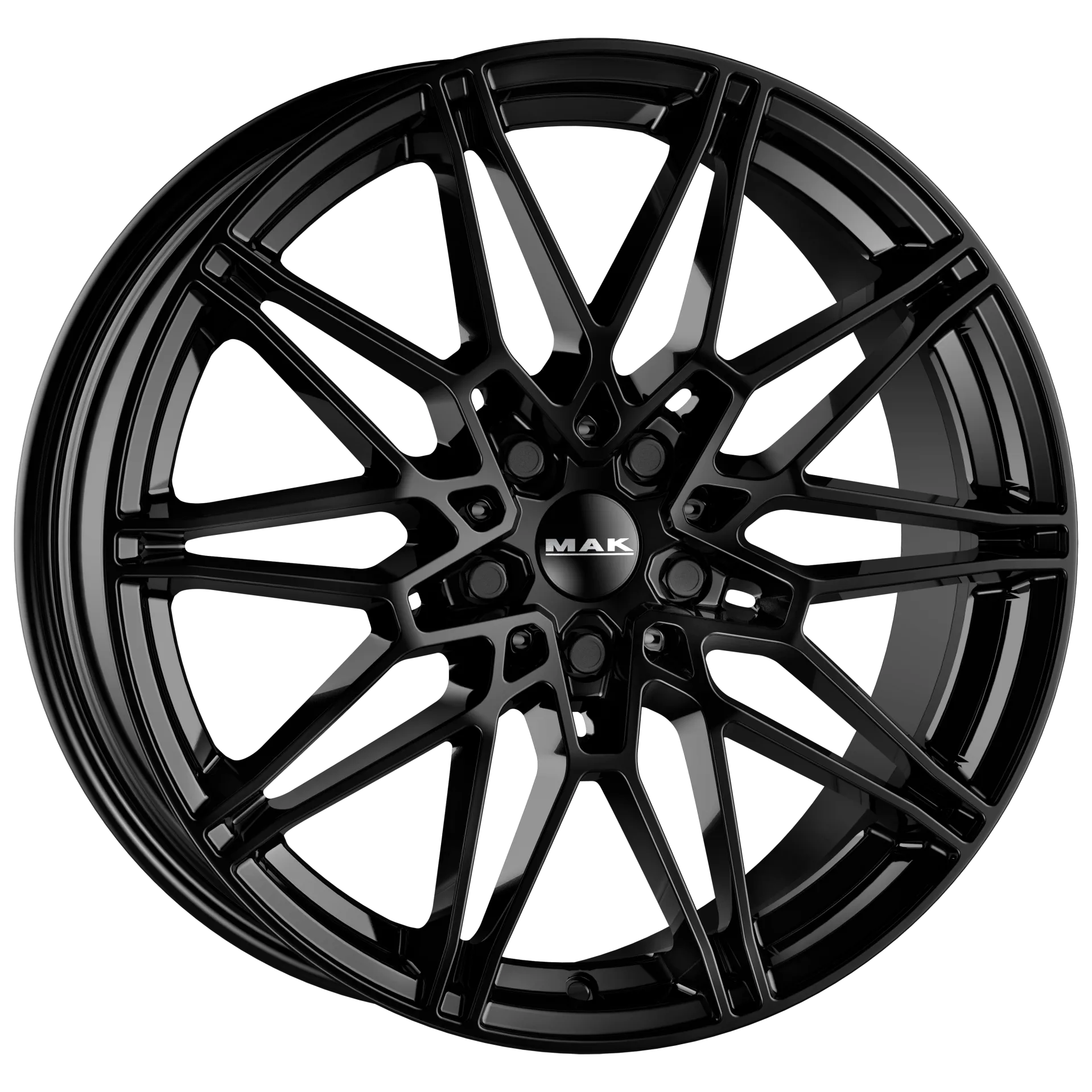 Jante MAK KOENIG - GLOSS BLACK 8x18 5X112 ET 50 CB 66.6