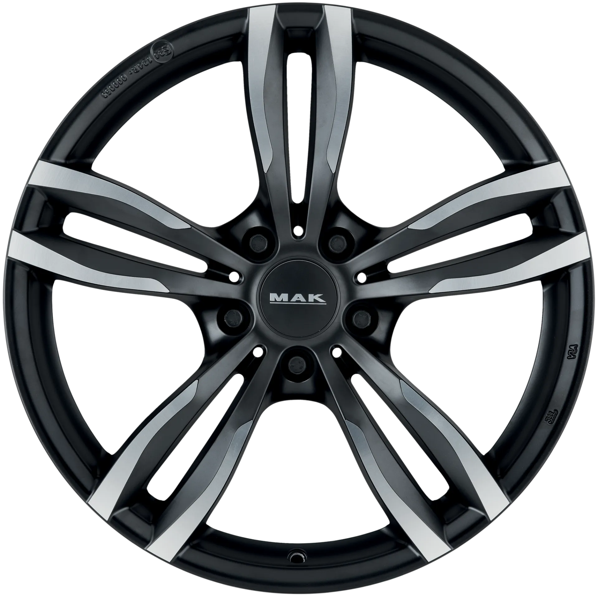 Jante MAK LUFT - ICE BLACK 8x18 5X120 ET 30 CB 72.6