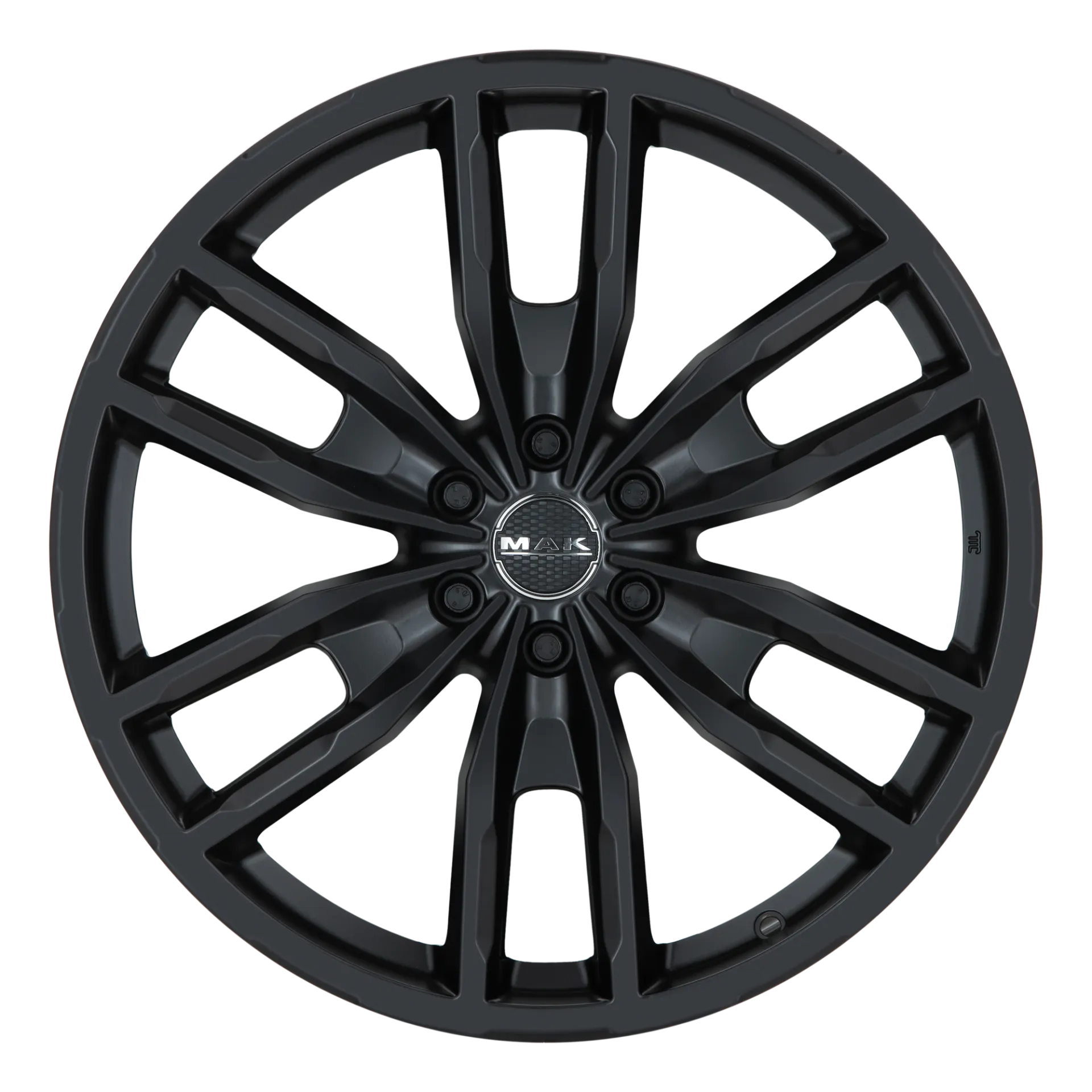 Jante MAK PEAK - MATT BLACK 9x20 6X130 ET 60 CB 84.1