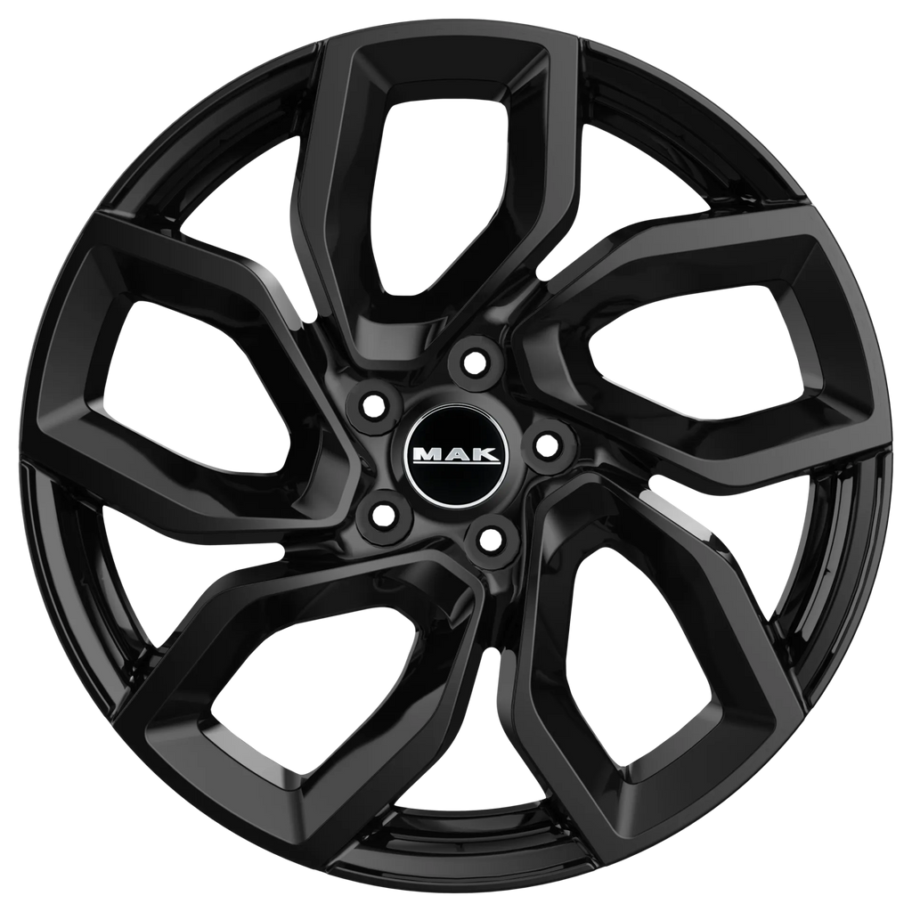 Jante MAK APOLLO - GLOSS BLACK 7.5x18 5X108 ET 45 CB 65.1