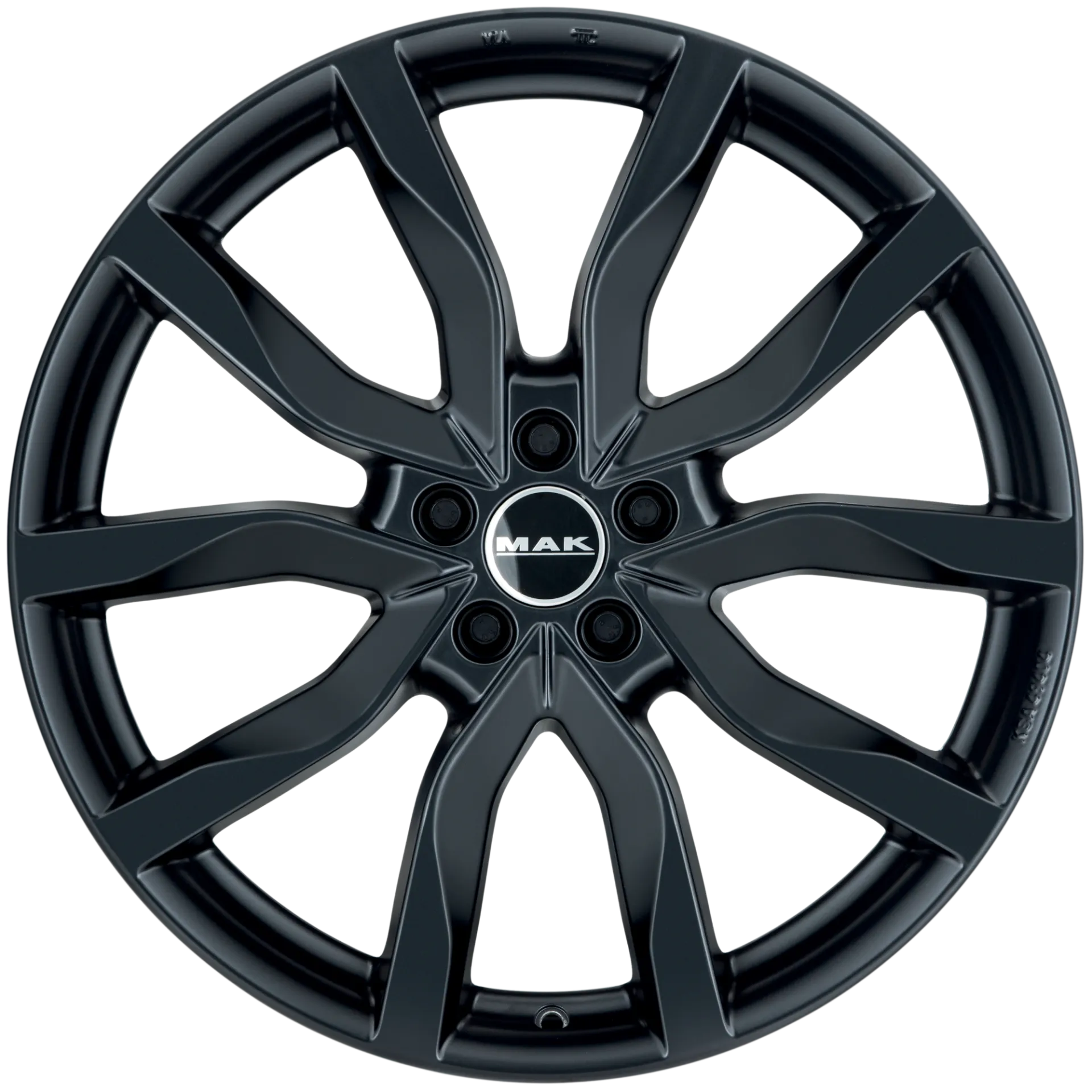 Jante MAK KOLN - MATT BLACK 8x17 5X112 ET 30 CB 66.5