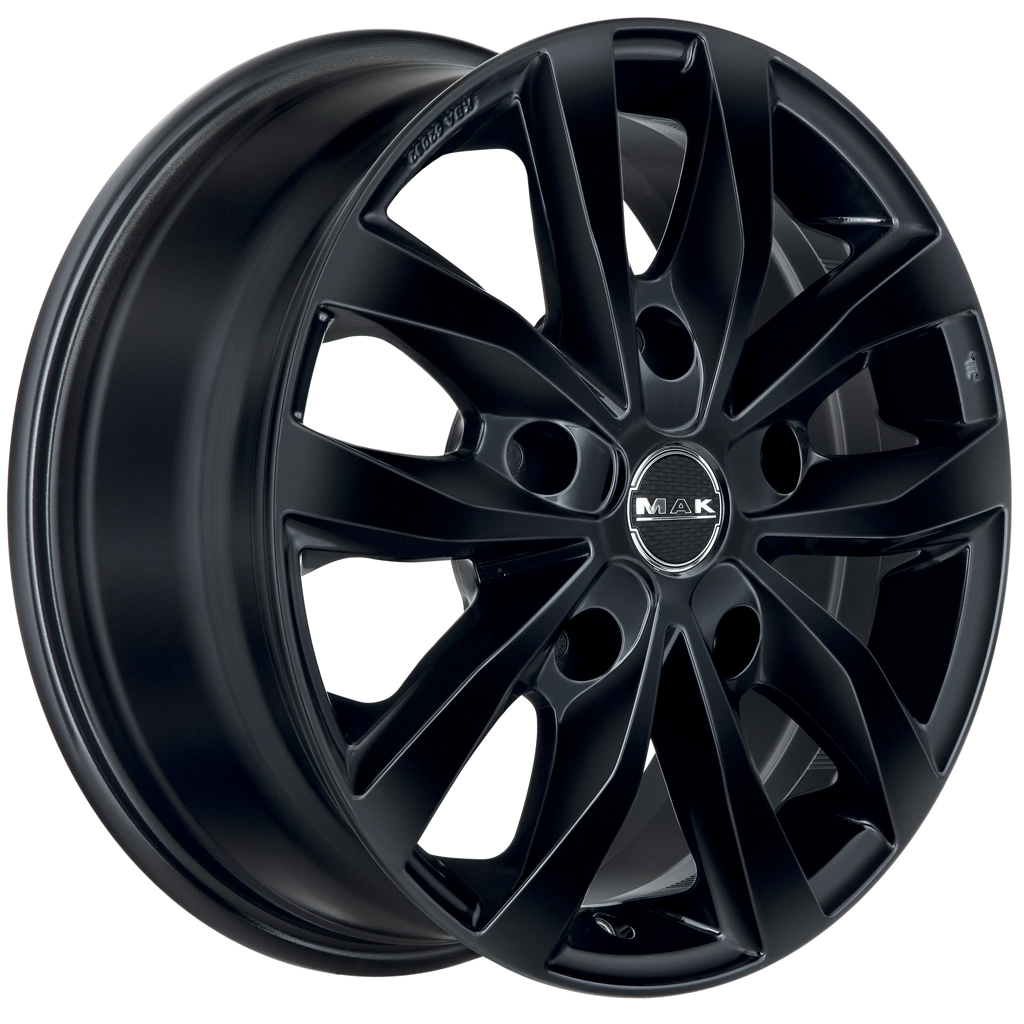 Jante MAK LOAD 5 3 - GLOSS BLACK 6.5x15 5X160 ET 58 CB 65.1