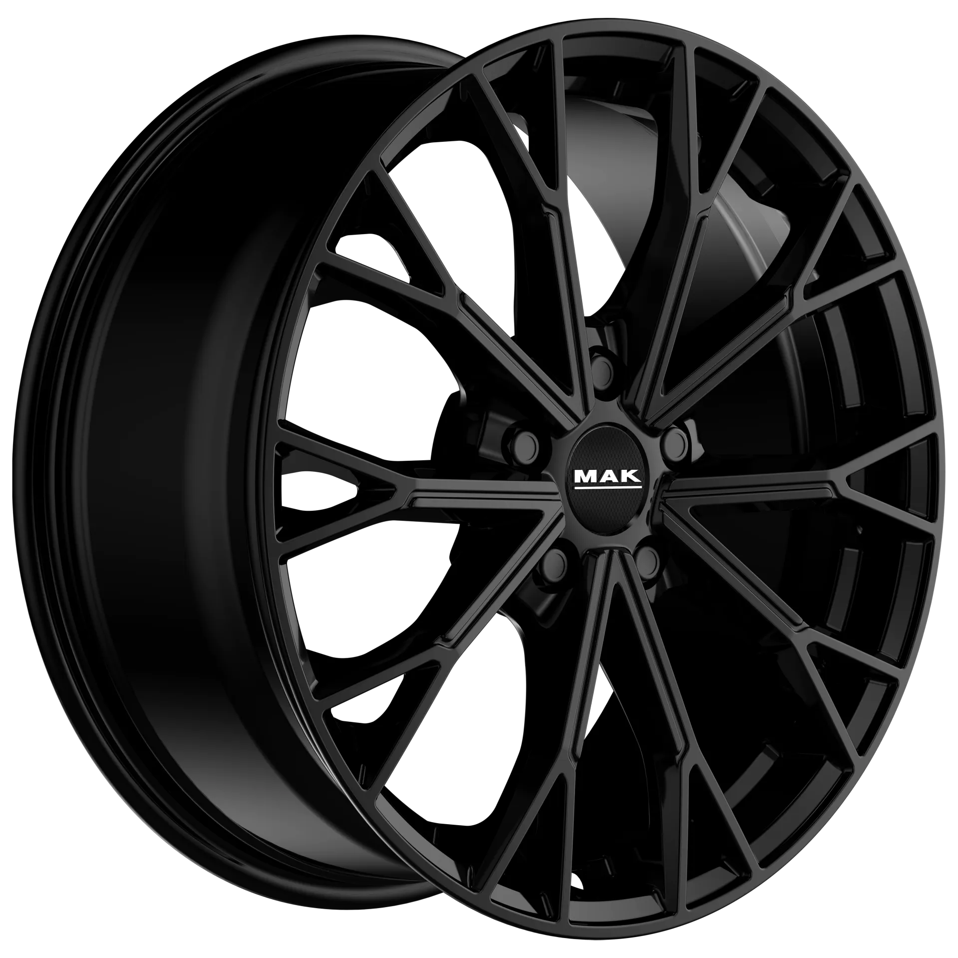 Jante MAK ASPHALT - GLOSS BLACK 8x20 5X112 ET 45 CB 57.1