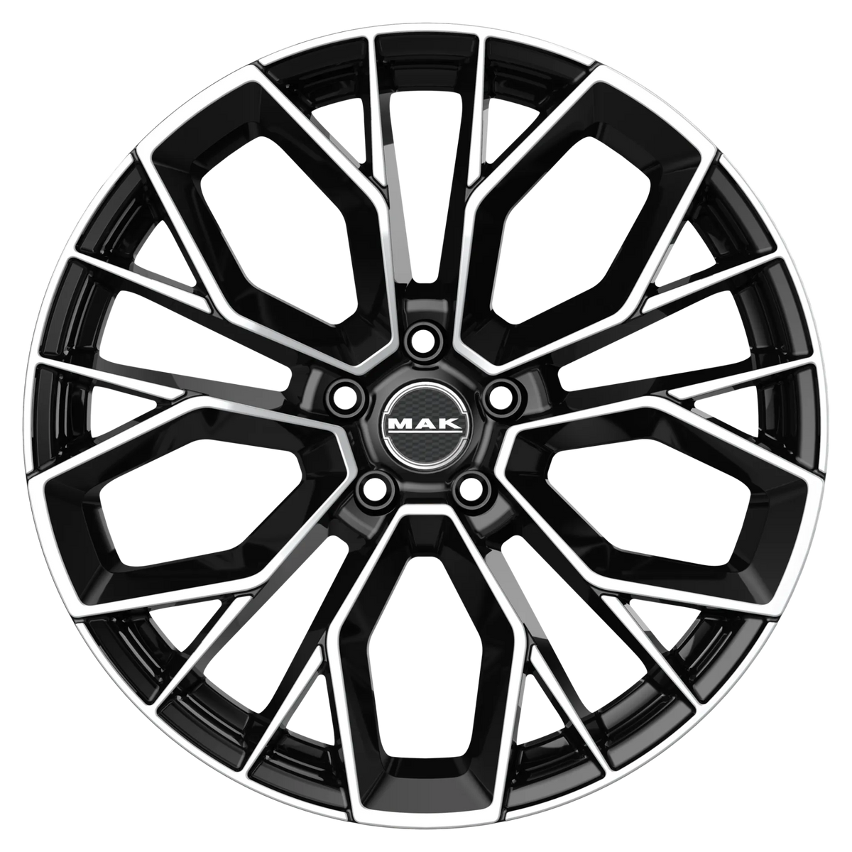 Jante MAK STILO-D - BLACK MIRROR 9.5x20 5X114.3 ET 45 CB 76