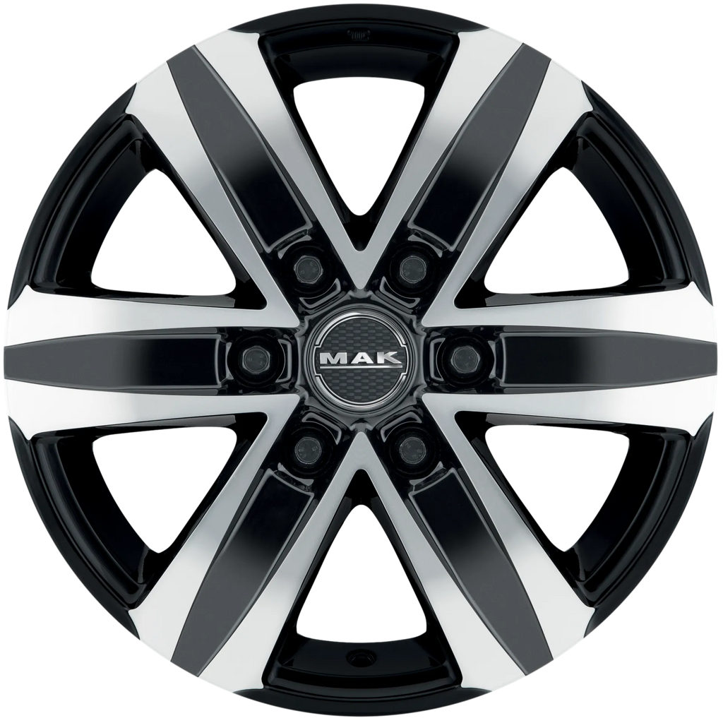 Jante MAK STONE 6 W - BLACK MIRROR 6.5x16 6X125 ET 50 CB 74.1