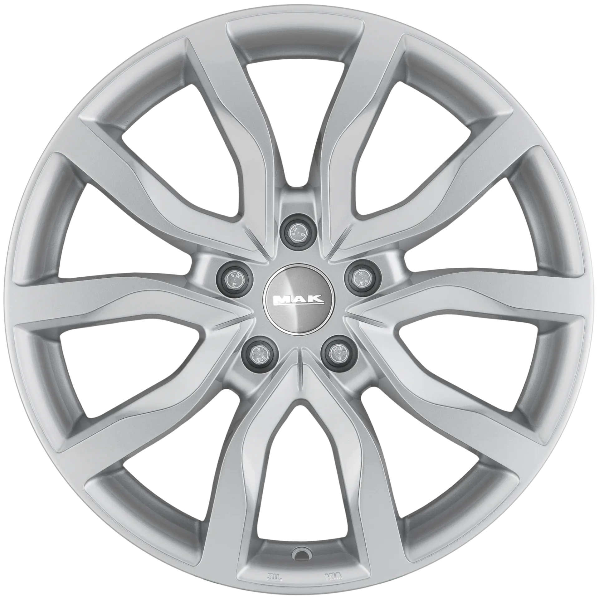 Jante MAK HIGHLANDS - SILVER 9x18 5X120 ET 48 CB 72.6