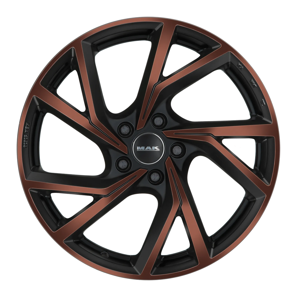 Jante MAK KASSEL - BLACK & BRONZE 8.5x20 5X112 ET 38 CB 66.45