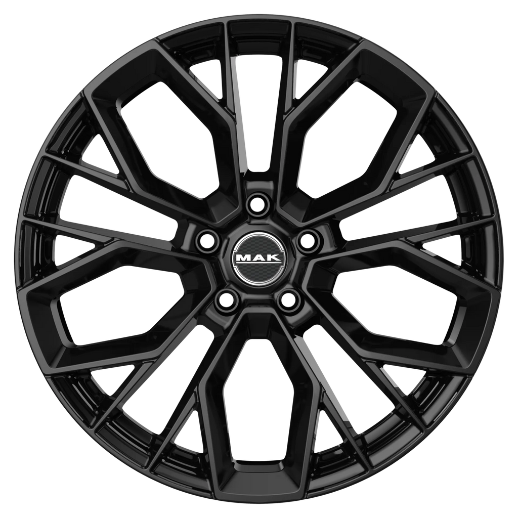 Jante MAK STILO - GLOSS BLACK 7.5x18 5X114.3 ET 45 CB 76