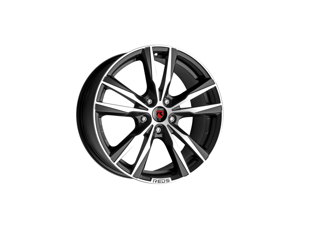 Jante REDS K2 HD - Matt Black Polished 6.5x16 5X110 ET 35 CB 65.1