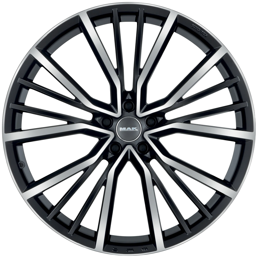Jante MAK UNION - BLACK MIRROR 8x18 5X112 ET 30 CB 66.45