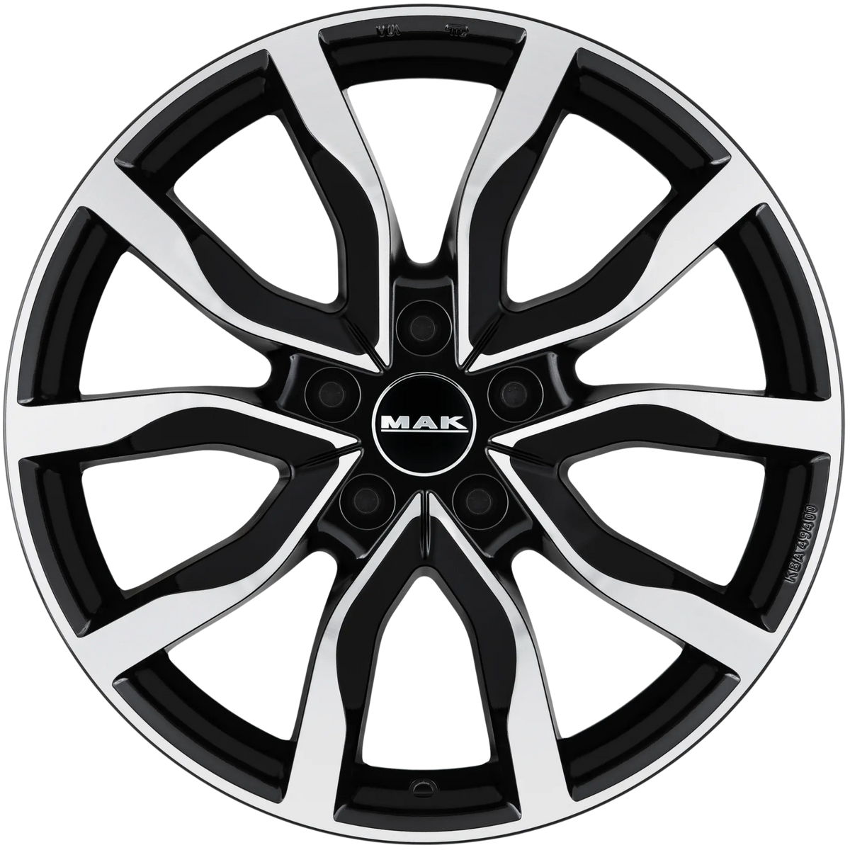 Jante MAK KOLN - BLACK MIRROR 8x18 5X130 ET 35 CB 66.45