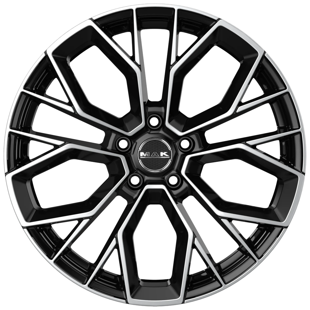 Jante MAK STILO - BLACK MIRROR 8x18 5X108 ET 45 CB 72