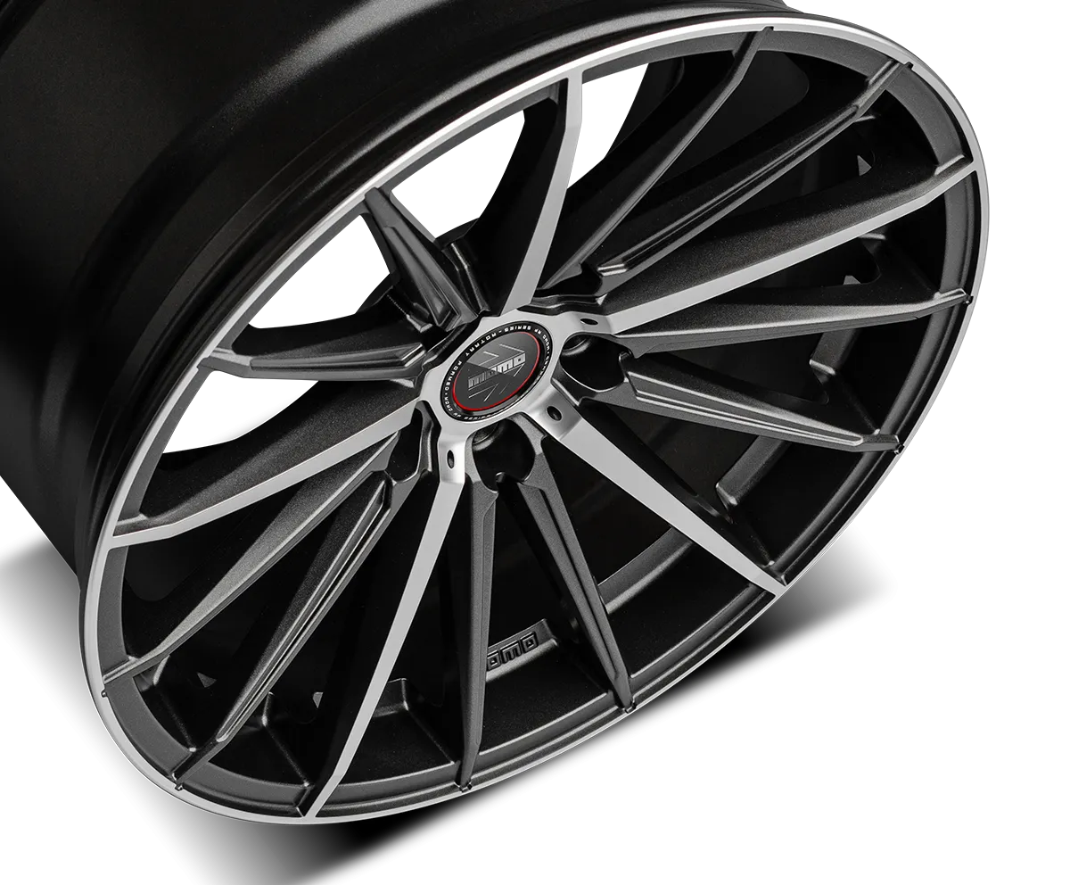 Jante MOMO RF-05 - Matt Graphite Polished 8.5x19 5X112 ET 25 CB 66.6