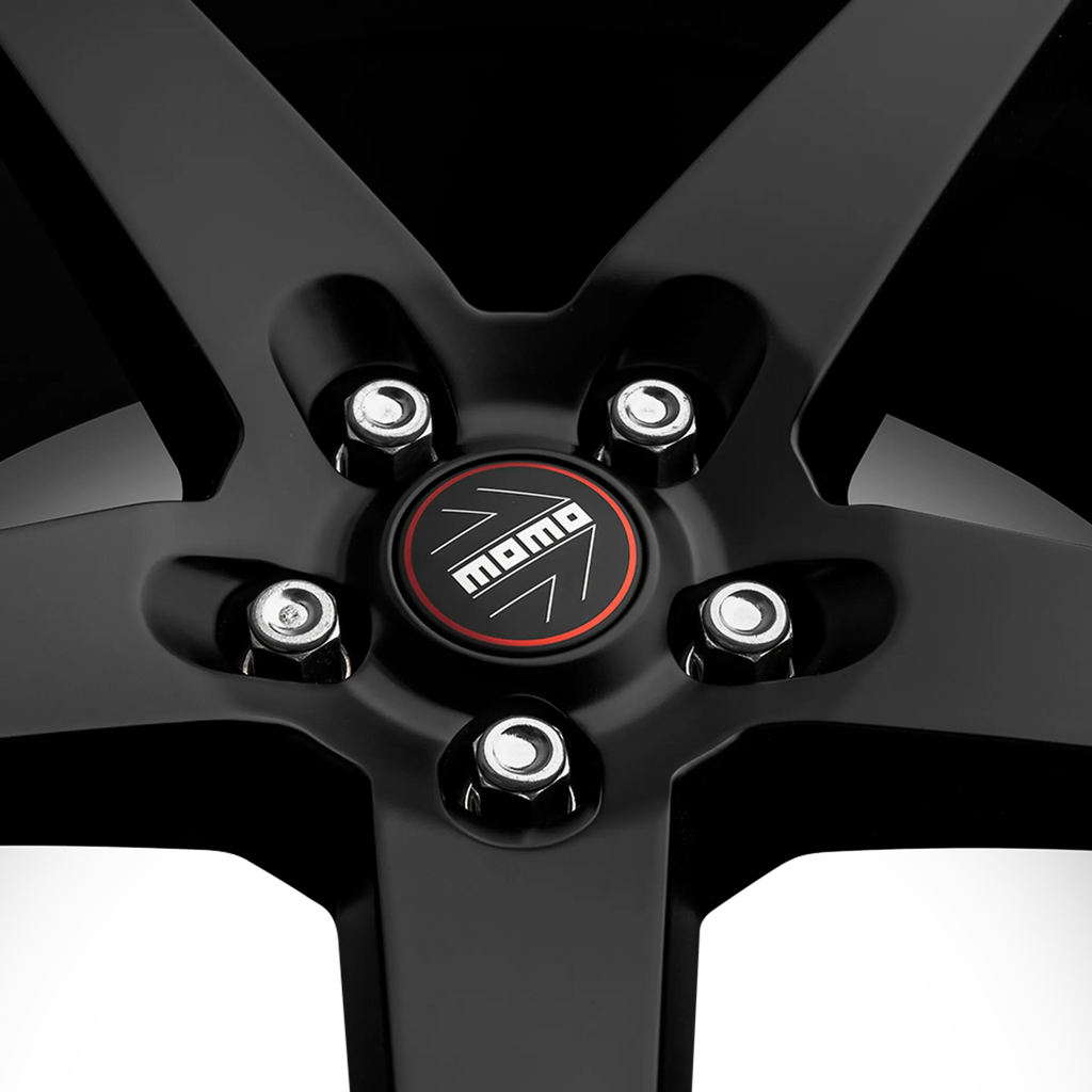 Jante MOMO FIVE - MATT BLACK POLISHED 8.5x19 5X120 ET 35 CB 72.6