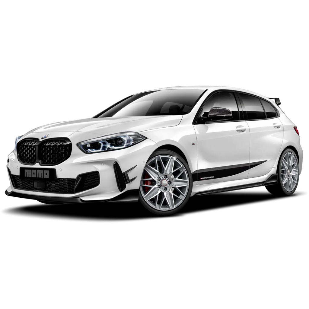 Jante MOMO Evoluzione - Matt Titan Silver Polished 8x18 5X114.3 ET 42 CB 72.3