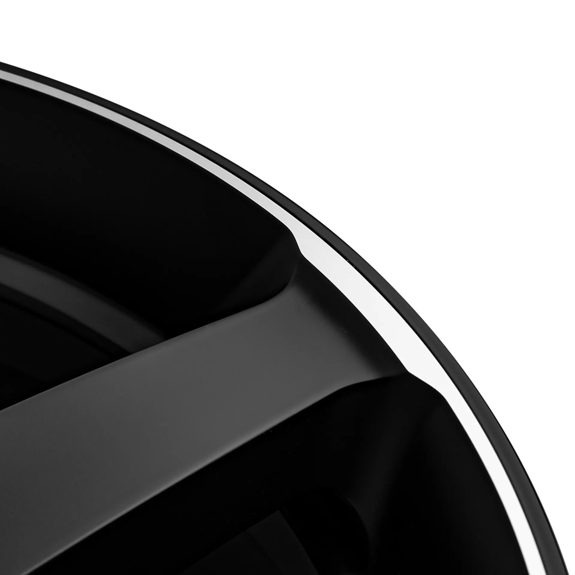 Jante MOMO Five - Matt Black Polished 8.5x20 5X120 ET 35 CB 72.6