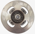 FRONT BRAKE DISK + FLANGE D.209 - AIXAM - BELLIER 730110 aftermarket