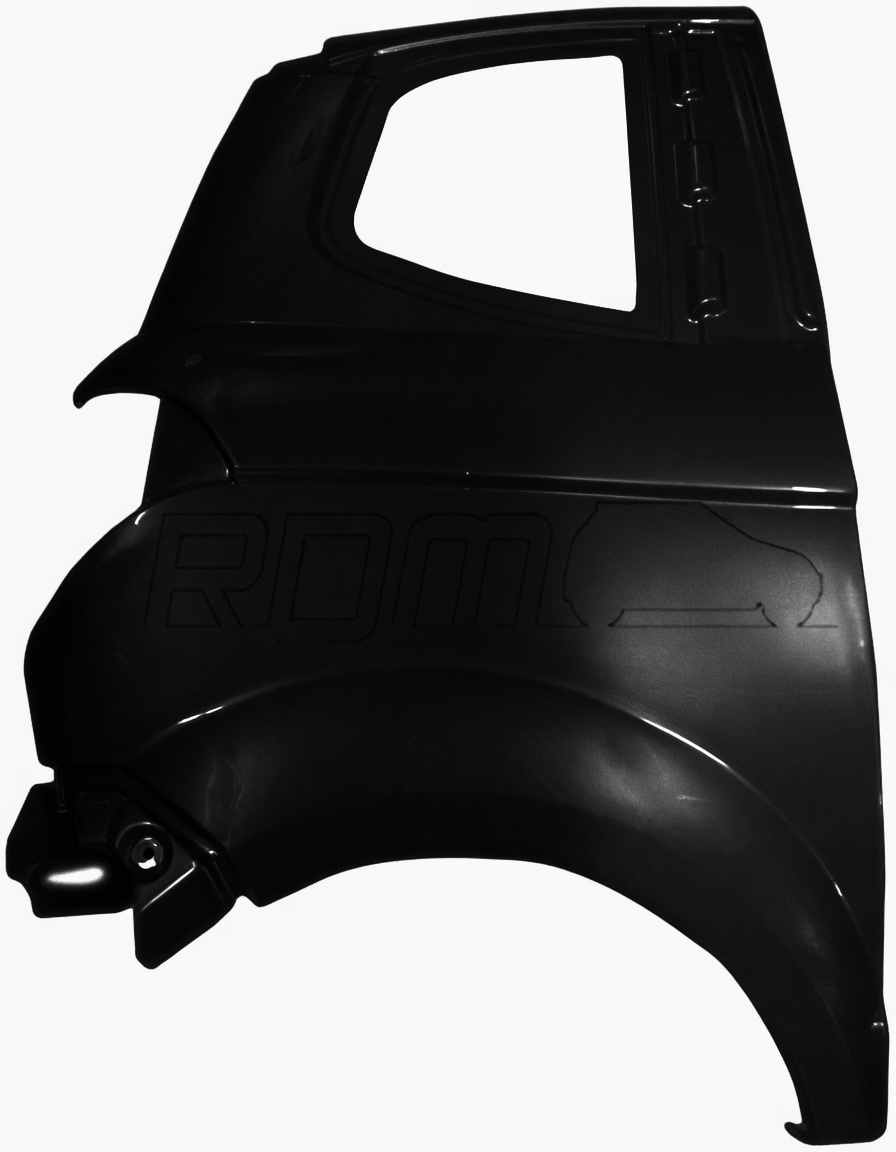 SHORT RIGHT REAR WING - AIXAM - 7AR028 aftermarket