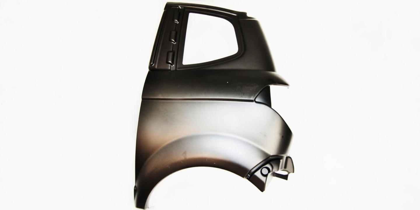 SHORT LEFT REAR WING - AIXAM - 7AR027 aftermarket