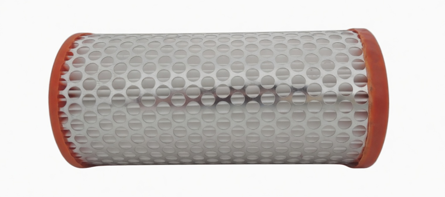 CYLINDRICAL AIR FILTER - ED0021751660-S - 1003173 / 1003173 / 01.17.005 / BAF10-0007501 - (FITS CHATENET CH26 / MICROCAR MGO YANMAR ENGINE) aftermarket
