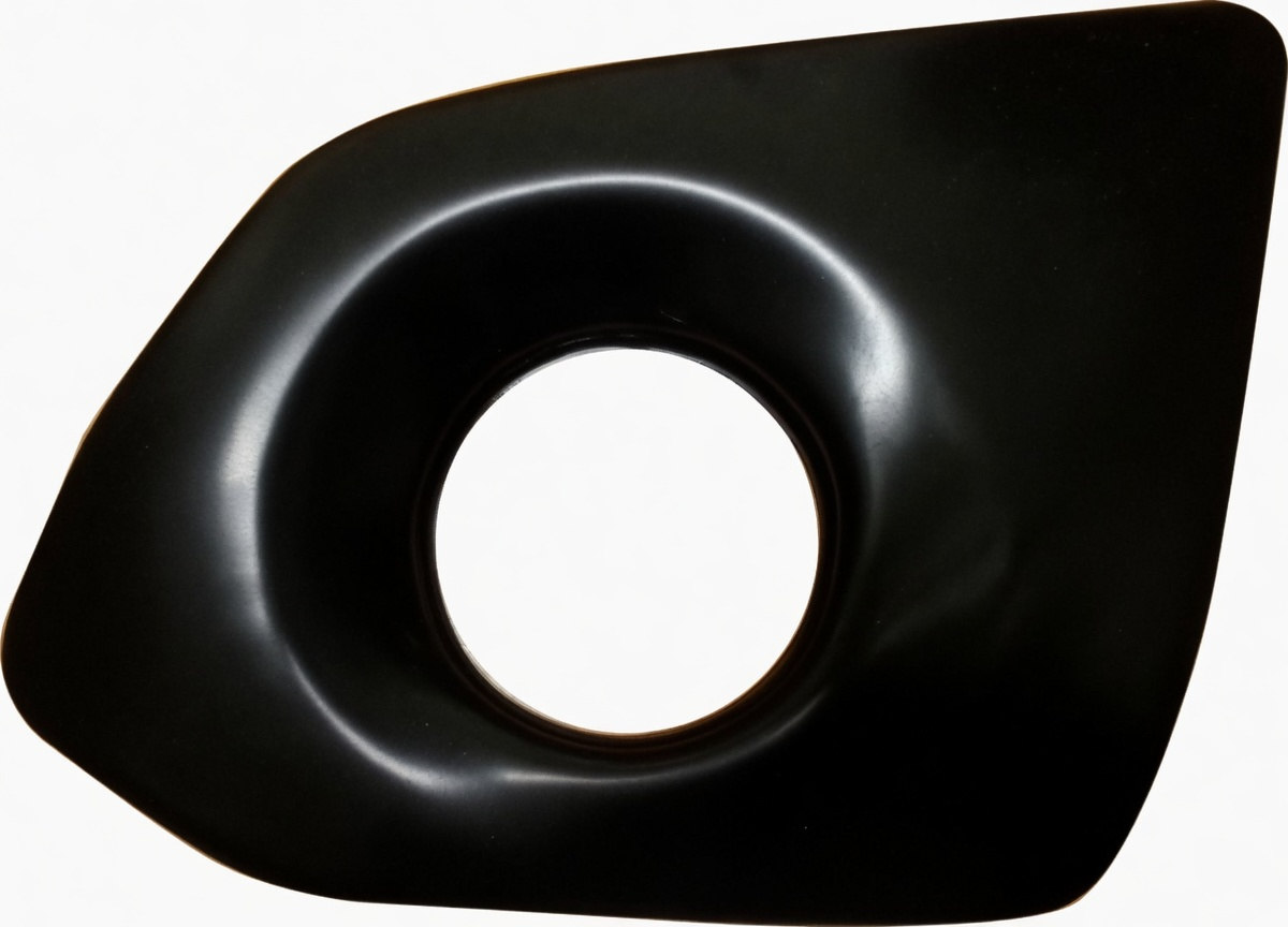 BLACK RIGHT PLASTRON FOR REAR BUMPER - CHATENET CH26 EVO V2 - 02.38.007 aftermarket