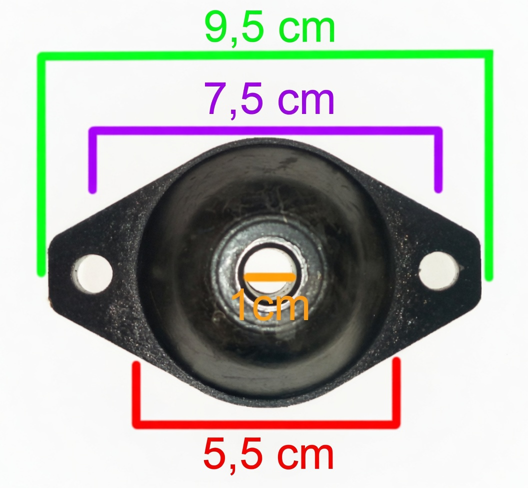 FRONT ENGINE SILENT BLOCK - 01.22.043 BAROODER aftermarket