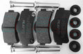 SET OF FRONT BRAKE PADS - JDM CHATENET FROM END OF 2011 - AIXAM FROM 2010 - 6AR065 - 01.17.360 - 01.17.307 - 02303 aftermarket