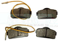 SET OF FRONT BRAKE PADS - LIGIER IXO JS50 JS60 WITH INDICATOR - 1008464 aftermarket