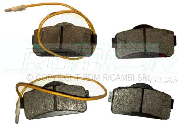 SET OF FRONT BRAKE PADS - LIGIER IXO JS50 JS60 WITH INDICATOR - 1008464 aftermarket