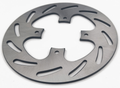 VENTILATED LEFT REAR BRAKE DISK - LIGIER JS50 - MICROCAR M8 - 1401185 / 1400353 aftermarket