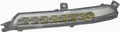 RIGHT FRONT LED DRL - MICROCAR M.GO- P60.6 - 1009310 61BC BL aftermarket