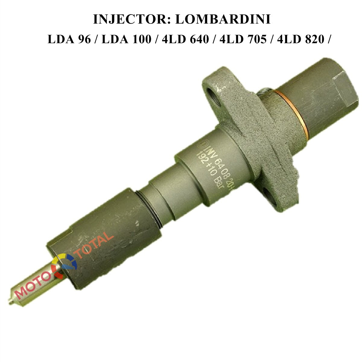 INJECTOR: LOMBARDINI / LDA 96 / LDA 100 / 4LD 640 / 4LD 705 / 4LD 820