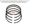 SET SEGMENTI PISTON (STD - DIAMETRU 100.00 mm) : LOMBARDINI / LDA 100 / 4LD 705