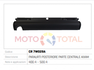BARA CENTRALA AIXAM CR 7W029A