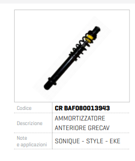 AMORTIZOR ANTERIOR GRECAV/LIGIER CR BAF080013943
