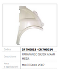 ARIPA SX - DX AIXAM MEGA CR 7MD013 - CR 7MD014
