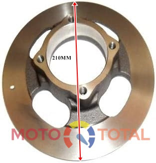 DISC FRANA FATA 210MM GROSIMEA 34MM NORMAL CR 103015