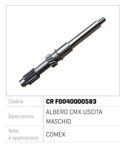 REDUCTOR CMX CR F00400000583