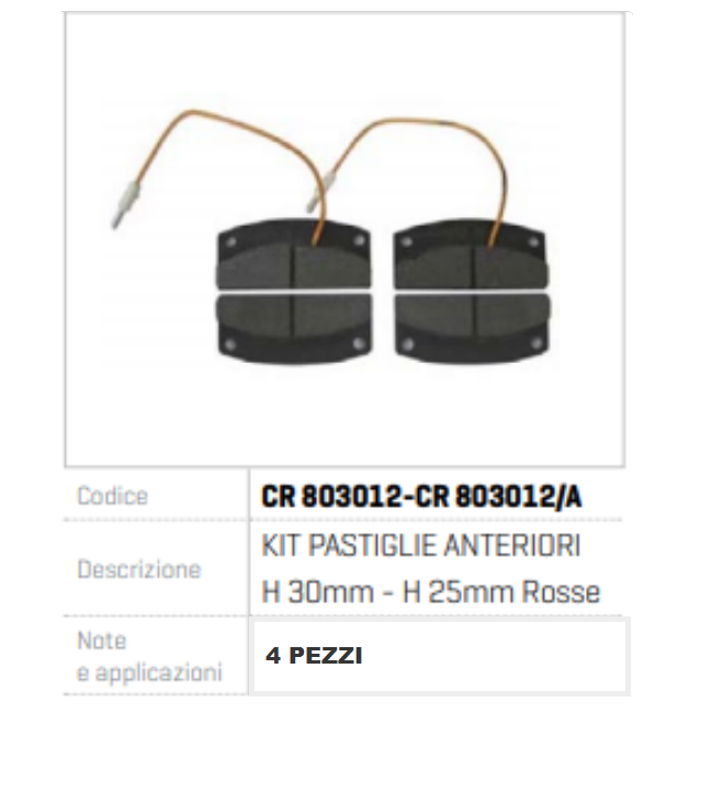PLACUTE FRANA FATA H30MM-