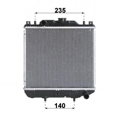 RADIATOR MOTOR KUBOTA Z402/Z482