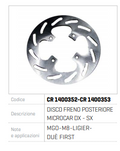 DISC FRANA SPATE LIGIER DR -1400352
