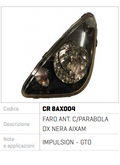 FAR ANTERIOR DX NEGRU AIXAM  8AX004