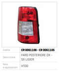 FAR SPATE DX-SX LIGIER CR 0061106 - CR 0061105