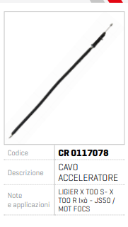 CABLU ACCELARATIE CR 0117076