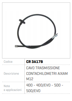 CABLU KILOMETRAJ AIXAM M12