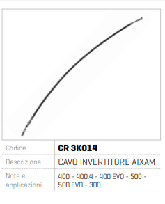 CABLU INVERTOR AIXAM 1997-2004