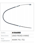CABLU FRANA DE MANA AIXAM AI 6AA002