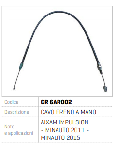CABLU FRANA DE MANA  6AR002