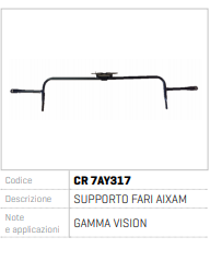SUPORT FARURI AIXAM CR 7AY317